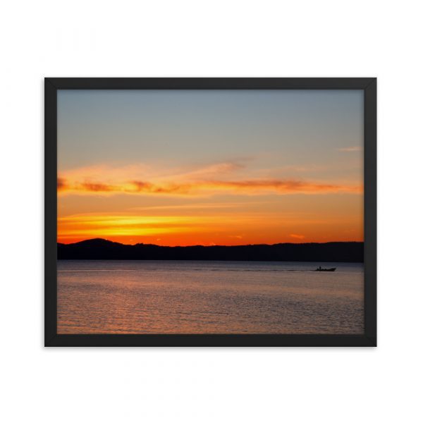 Tramonto sul lago - immagine 2