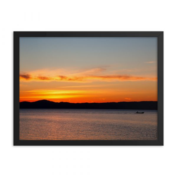Tramonto sul lago - immagine 3